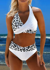 Klara | Kreuz-Bikini – Weiß