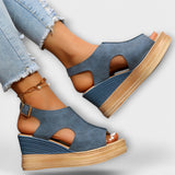 Rosalie - Innovative Orthopädische Sandalen – Blau