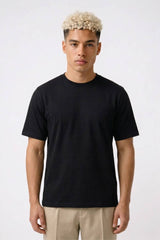 T-Shirt Herren - Lässig & Atmungsaktiv | Rundhals – Schwarz