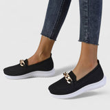 Dina | Elegante Schlupf-Orthopädieschuhe – Schwarz