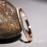 Palmina Verdalis Ring | Weißgold – Roségold
