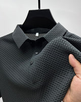 PRESTIGIO | POLO PREMIUM HERREN – Grau