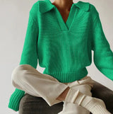 Fin - eleganter herrenpullover für jede gelegenheit – Grün
