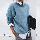 POMAR | WEICHER UND WARMER KASCHMIR-PULLOVER – Blau