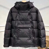 Juan – elegante wattierte Jacke für herren – Schwarz