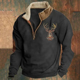Jack | Reißverschluss-Pullover – Noir