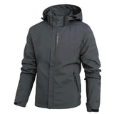 Herrenjacke | Funktionsausführung für Reisen und Außenbereiche – Marineblau