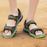 Unterstützende Strandsandalen für Männer - Severino – Grün
