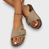 Miray – Orthopädische Sandalen mit Leichtigkeit – Khaki
