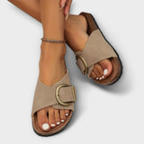 Ayasha | Sandalen – Khaki