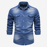 Arvéo™ - Modernes Polohemd – Blau