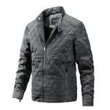 Klaus | Klassische jacke für Winter – Grau