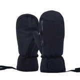 Unisex Skihandschuhe | Geschlossene Form Touchfunktion – schwarz