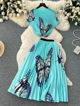 Connie - Mode Zweiteilige Sets – Blau