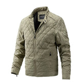 Klaus | Klassische jacke für Winter – Khaki
