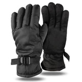 Unisex Handschuhe | Geschlossene Ausführung wetterbeständige Funktion – Schwarz