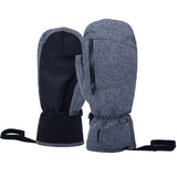 Unisex Skihandschuhe | Geschlossene Form Touchfunktion – grau-1