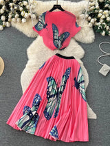 Connie - Mode Zweiteilige Sets – Rosa
