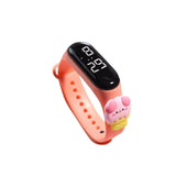 Gwen Silikon Quartz Uhr Mit Ovalem Gehäuse – Präzise Zeitmessung & Verspielter Stil – Rosa