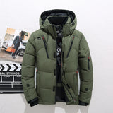 Gab - Hochwertiger Mantel Mode Daunenjacke – Grün