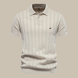 Leichtes und elegantes Poloshirt für den Alltag – Beige