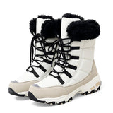 Karen – damenstiefel für den winter – Weiß