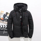 Gab - Hochwertiger Mantel Mode Daunenjacke – Schwarz