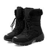 Karen – damenstiefel für den winter – Schwarz