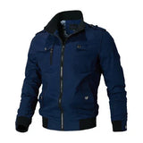 Paul - windbreaker winter bomberjacke herrenmode – Blau