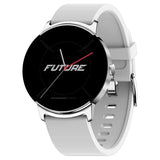 Melvin Sportliche Smartwatch Mit Fitness Tracker Wasserdicht, GPS, Herzfrequenz Und Bluetooth 5.1 – Silber