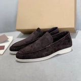 Dave™ - Herren-Loafer aus Wildleder – Braun