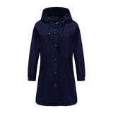 Leichte Regenjacke für Damen | Klassisch – Dunkelblau