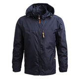 Wilhelm | Softshelljacke, wasserdicht! – Blau