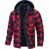 Callum – trendige und bequeme frühlingsjacke – Rot