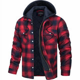 Hudson – coole karojacke – Rot