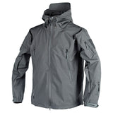 Outdoor-winterjacke für herren – burgh – Grau