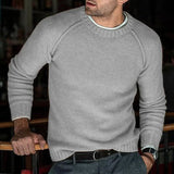 Seridion - ENTDECKEN SIE DEN ULTIMATIVEN KOMFORT MIT UNSEREM HERREN-PULLOVER – Grau