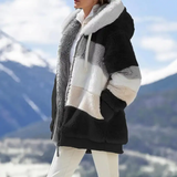 Ace-jacke - ultraweiche fleecejacke mit kapuze – Schwarz