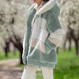 Ace-jacke - ultraweiche fleecejacke mit kapuze – Boreales Grau