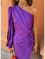 Alaysia | Elegantes Kleid – Lila