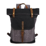 KOTOR | Vintage-Rucksack – Schwarz