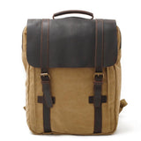 HALLSTAT | Vintage-Rucksack – Khaki