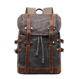KRAKOW | Rucksack im Vintage-Stil – Himmelgrau