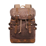 KRAKOW | Rucksack im Vintage-Stil – Kaffee