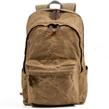 AMSTERDAM | Vintage Canvas Rucksack – Khaki