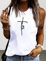 Irène | Trendiges Sommer-Tanktop – Weiß 1