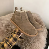 Isaure | Retro-inspirierte Ankle Boots für jeden Anlass – Beige