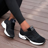 Damenschuhe für Komfort und Schmerzfreiheit – Ideal für Sport und Alltag – Schwarz