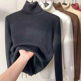 Karolina | Komfort-Pullover für kalte Winterabende – Schwarz