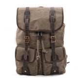 VADUZ | Canvas Reiserucksack – Armee-grün